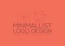 design a clean minimalist logo with branding touch